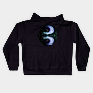 Stargazing in mysteryland Kids Hoodie